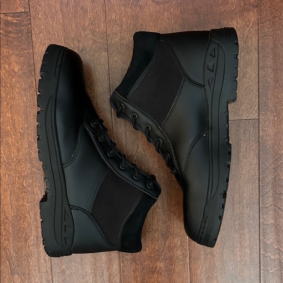 Rothco Men's Black Leather Lace-Up Boots, Size 12 - Picture 2 of 15